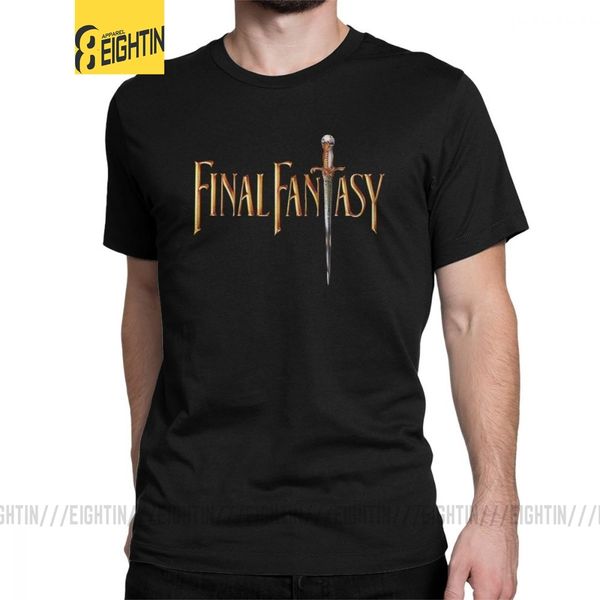 

final fantasy pokmon crysta t-shirt men cloud ff7 video game strife shinra chocobo 100% cotton tees short sleeve t shirt 4xl 5xl