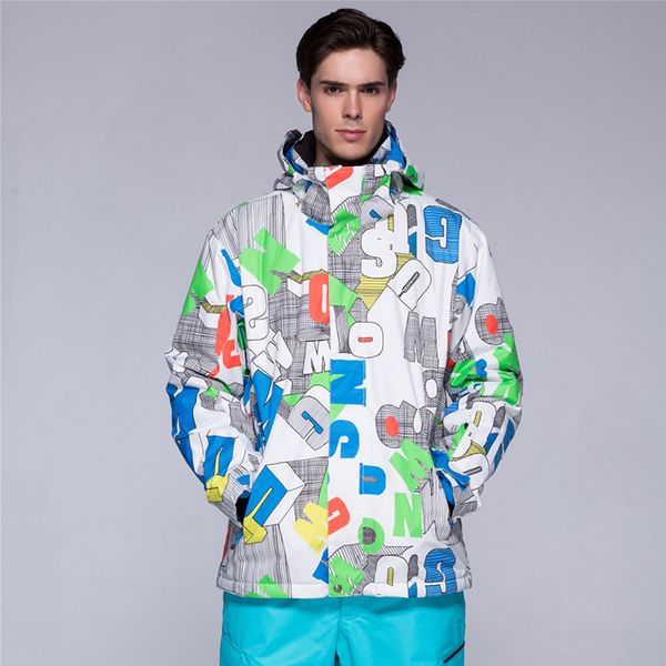 

skiing jackets 2021 winter men's waterproof hiking outdoor camping wear coat snowboard outerwear for men