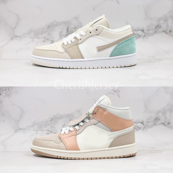 

2020 new 1 milan mid basketball shoes designer 1s paris low mens trainers women sports sneakers size 36-46