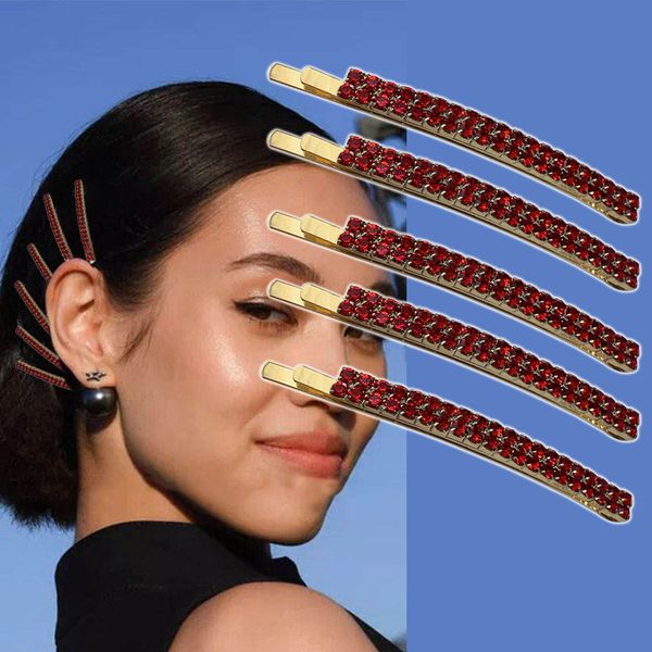 

5pcs/women hairpins hair clips fashion rhinestone girls accessories hair styling tools accessories headdress