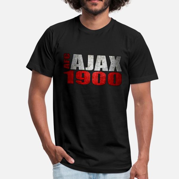 

ajax amsterdam afc holland football club t shirt men character 100% cotton size s-3xl outfit graphic breathable spring vintage shirt
