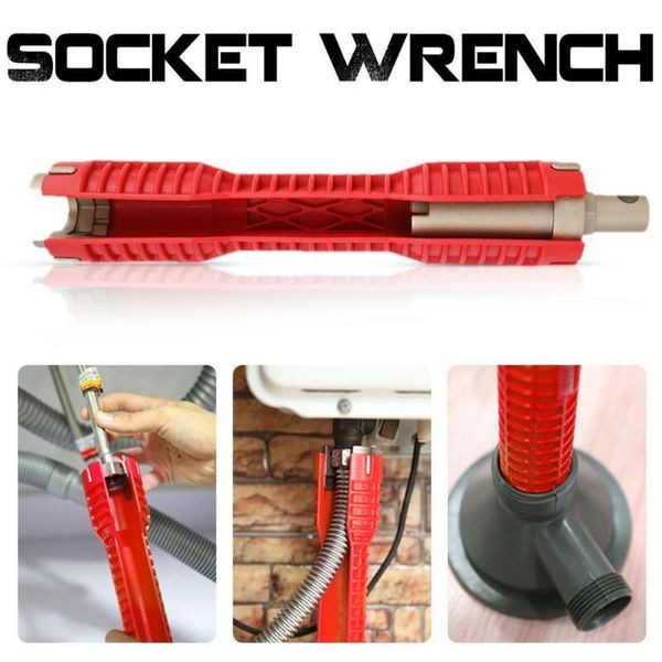 

multifunction water pipe spanner tools faucet sink installer wrench tool
