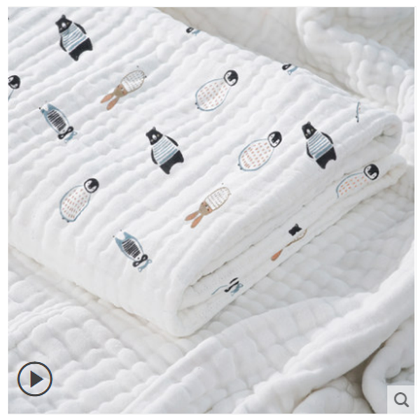 

muslin 100% cotton baby swaddles soft newborn blankets bath gauze infant wrap sleepsack stroller cover play mat