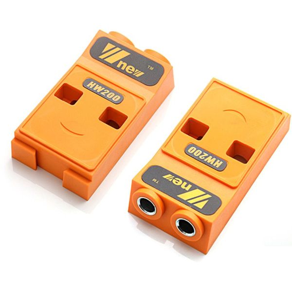

woodworking oblique hole punch locator drill bits pocket jig kit step drilling clamp wrench diy carpentry tools