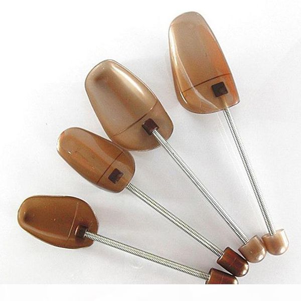 

1 pair plastic shoe trees shapers boot stretcher keeper adjustable, White;pink