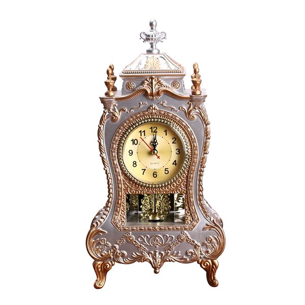 

deskdecoration furniture vintage classic bell alarm clock ornaments pendulum