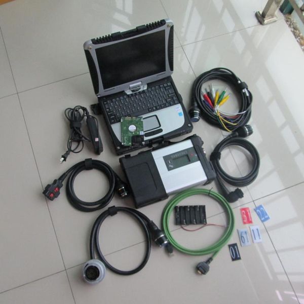 

super mb star c5 sd conenct with lapcf19 toughbook with software v2020.12 hdd full set diagnostic tool