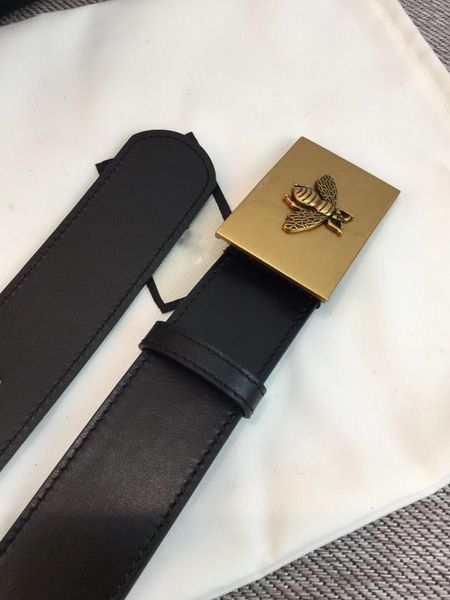 

fashion mans belts,classics mens belts,square bronze buckle with nice bee design,leisure business belts, Black;brown