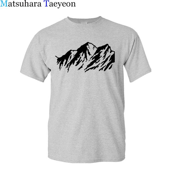

2020 new men t-shirt smountain ridge hort sleeve casual fashion round neck 100% cotton t shirt print shirt clothing