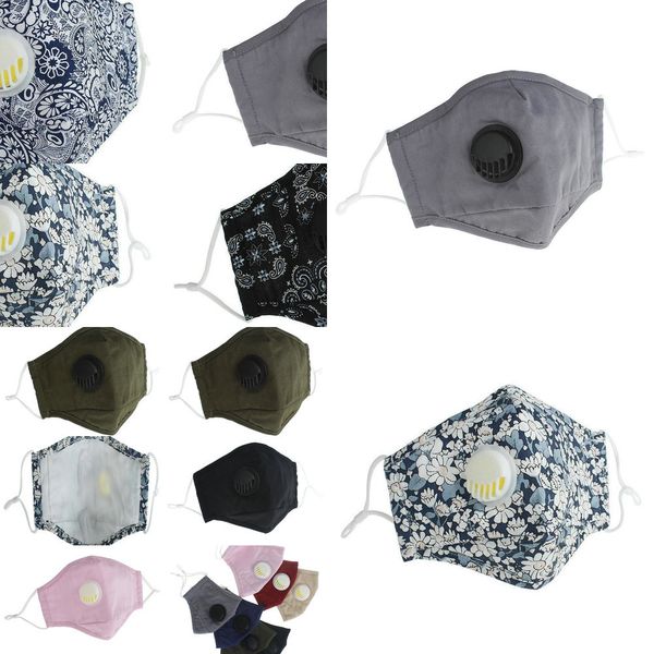 

washable pm2.5 reusable face new anti-dust 2020 mask masks valve protective cotton face ma crhf j5wx1