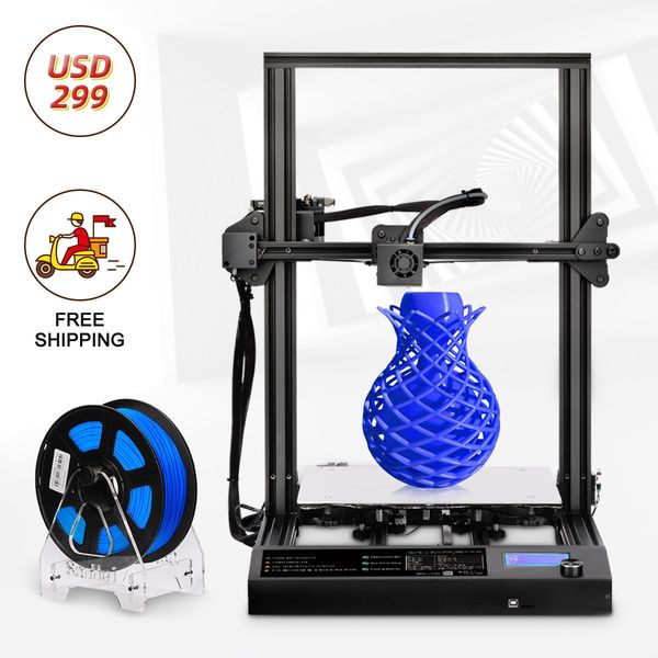

design 3d printer 310*310 *400mm large printing size fdm printer and pla/abs/petg filament 1.75mm fast prototyping creative toy gift.
