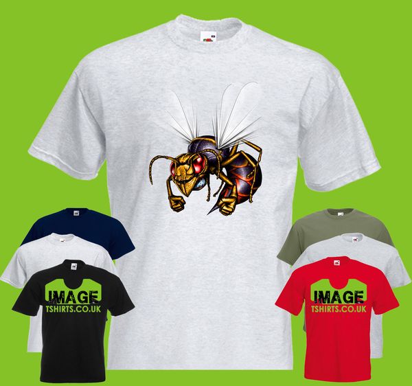 

hornet mens напечатанной футболка животных искусство насекомых bug