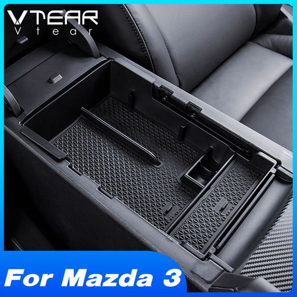 

vtear for 3 2020 2020 accessories car central armrest storage box container center console organizer tray interior product