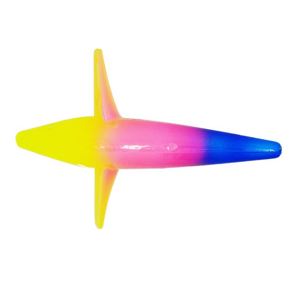 

kmucutie 5inch/13cm abysmal sea trolling hard bait fly fish multi-colors small plane shape hard bait fly fishing lure