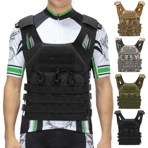 Jagd Taktische Weste Molle Plate Carrier Magazin Paintball CS Outdoor Wandern Schützende Leichte Weste