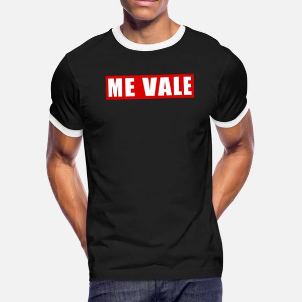 

me vale spanish slang product t shirt men print cotton plus size 3xl family cute casual summer style standard shirt