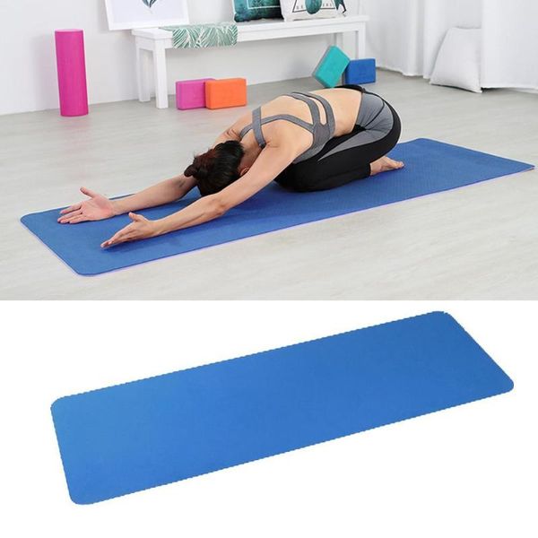 

tpe tasteless non-slip yoga mats fitness body building pilates pads for beginner environmental fitness gymnastics mats
