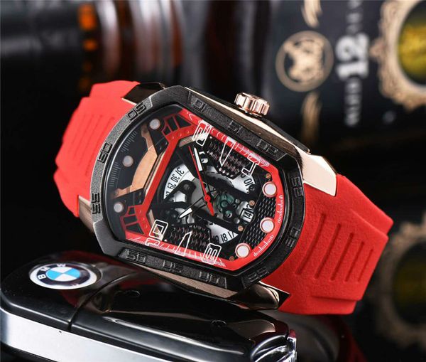 

new mens sport watches rose gold square watch swiss quartz sports black military watch stainless steel