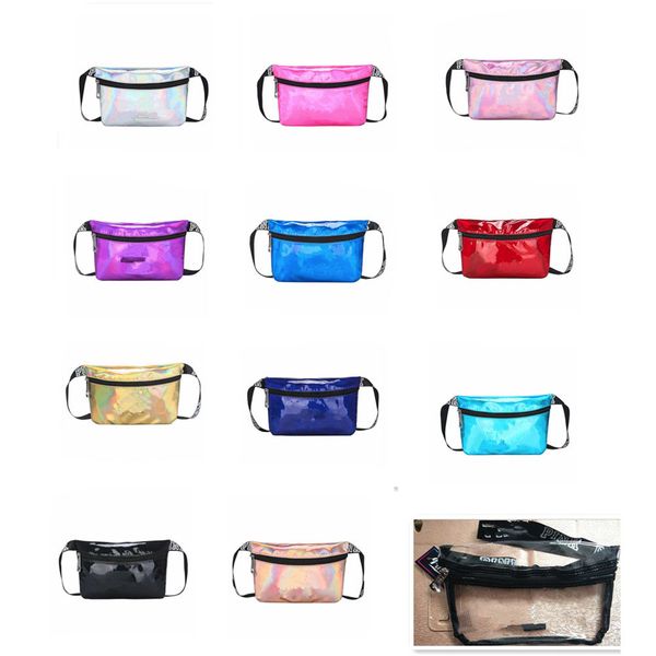 

2020 new makeup printed letter fanny bags pack beach travel cosmetic shoulder bag pink waist bag chest bag waist packs drop ship