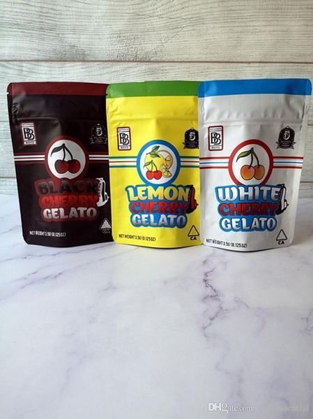 

new arrival 3.5g mylar bags lemon cherry gelato bags backpack boyz white black cherry gelato bag bags 420 dry herb flower packaging