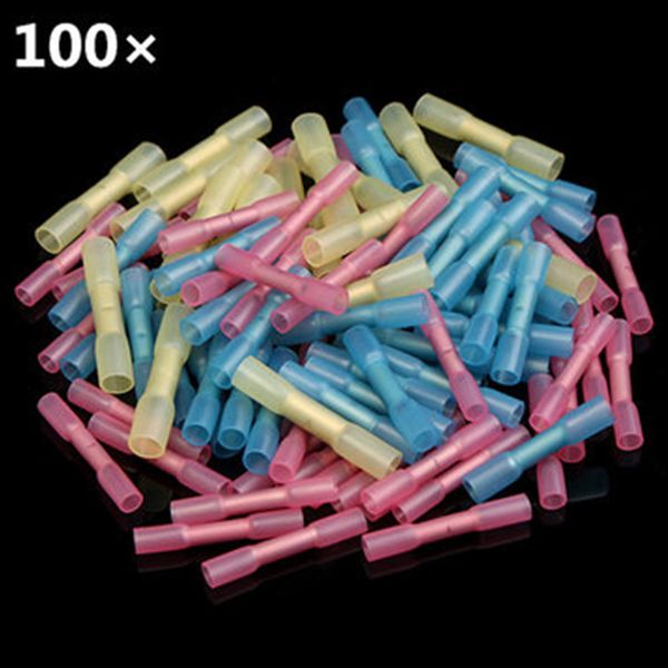 

100pcs heat shrink wire crimp terminals waterproof connector