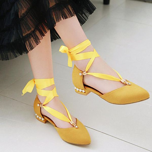 

flat shoes women 2020 woman elagent lace decorated botas girls soft flock pointed toe shoes female lovely pearl decorated loafer, Black