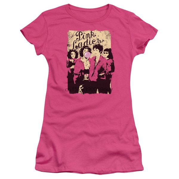 

grease pink ladies juniors and women pink shirts
