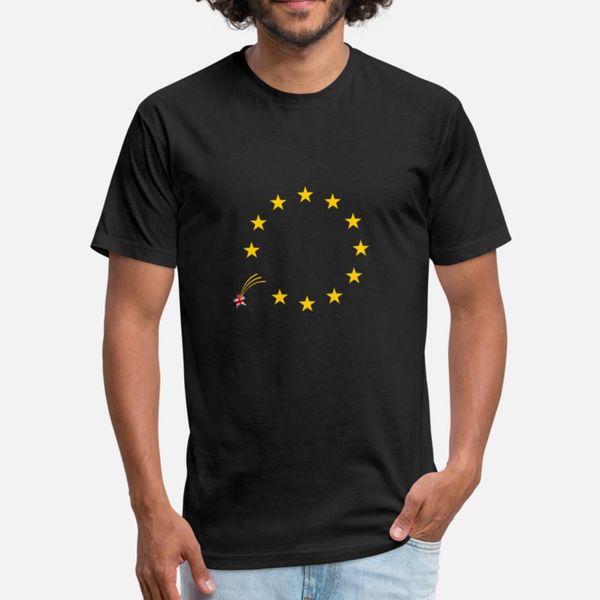 

brexit eu escape panic europe great britain t shirt men character short sleeve o-neck pictures cute humor summer letter shirt
