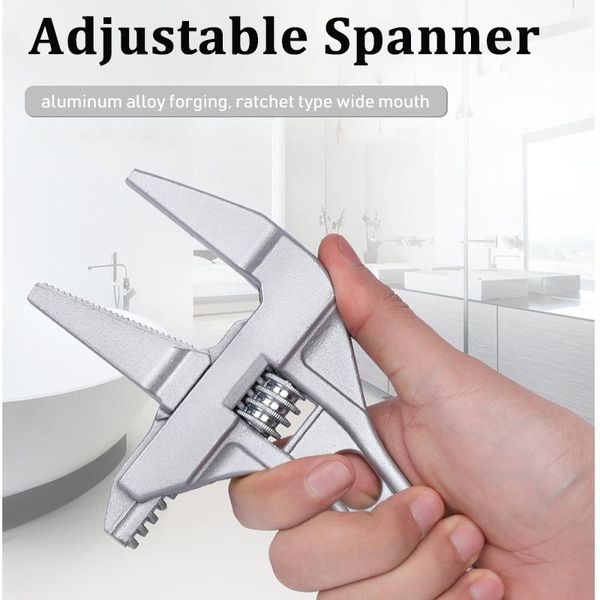 

home repair universal wrench adjustable spanner multi-functional aluminum body