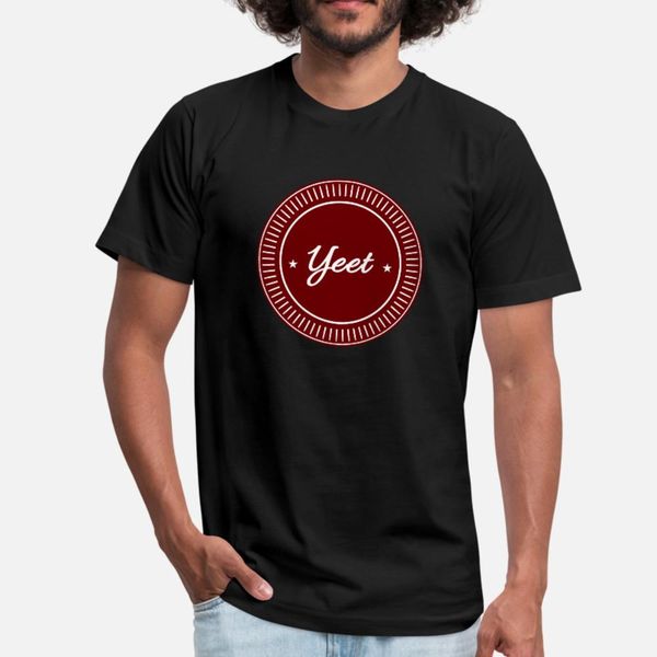 

yeet a slang word t shirt men personalized 100% cotton o-neck standard anti-wrinkle funny casual spring cool shirt