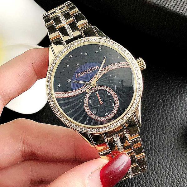 

2020 new contena women watches ladies steel bracelet watch quartz wrist watches for women horloges vrouwen, Slivery;brown