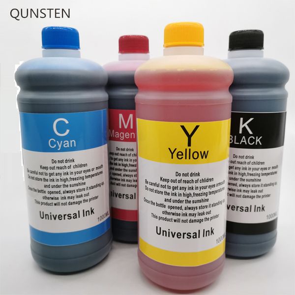 

1000ml 1kg universal refill dye based ink kits for canon brother lexmark inkjet printer