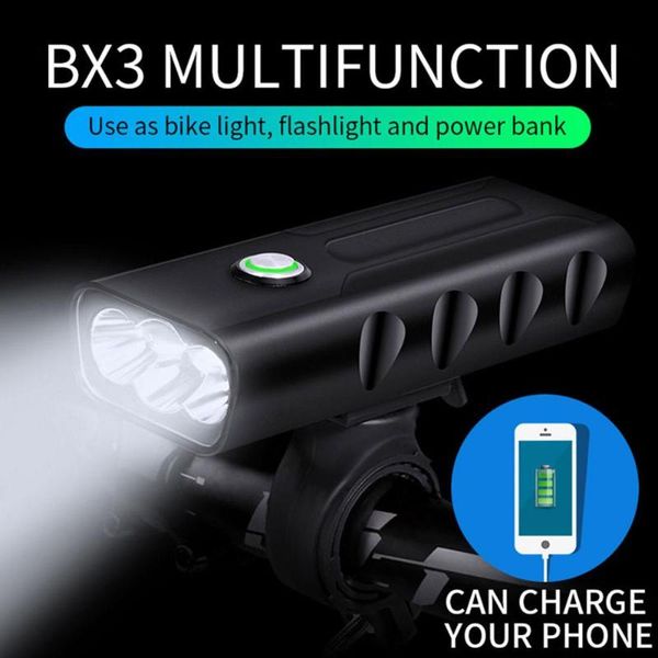 

portable lanterns usb rechargeable bike light waterproof bicycle lamp front headlight accessories