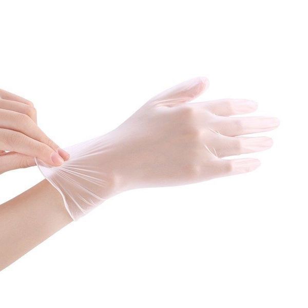 

100pairs/bags disposable pvc gloves blue nitrile sunny use beauty rubber dust-kitchen gloves 96