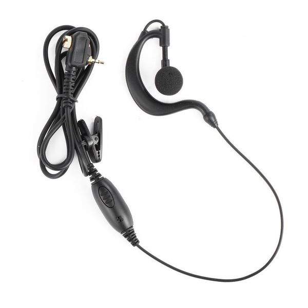 1 Pin Ohrhörer Headset PTT für Motorola Walkie Talkie MTP850 MTH800 MTH650 Tragbare Amateurfunk G-Form Clip Mikrofon Kopfhörer