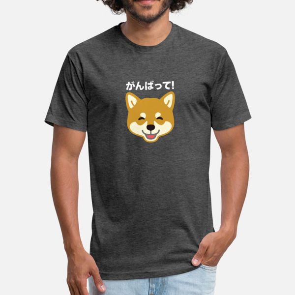 

shiba inu japanese kawaii cute dog lover anime for t shirt men printed 100% cotton plus size 3xl pictures sunlight casual spring shirt