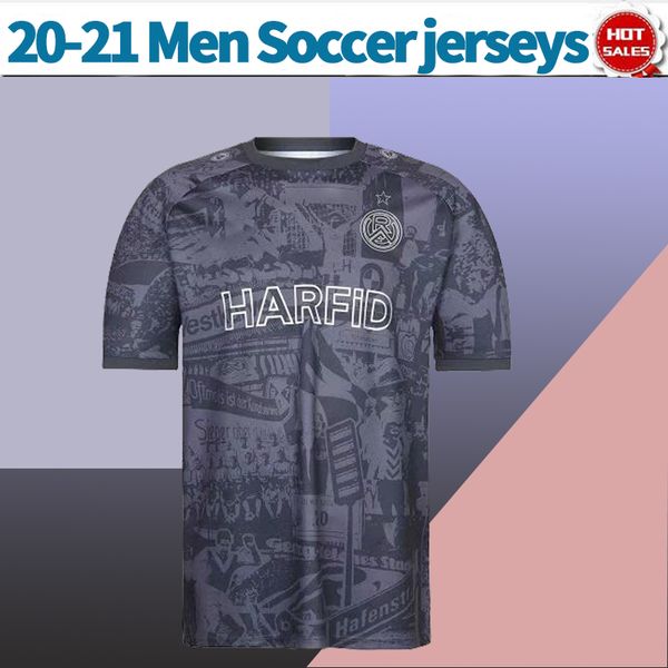 

rot-weiss essen soccer jersey 20/21 men essen soccer shirt customized short sleeve football uniforms on sale, Black;yellow