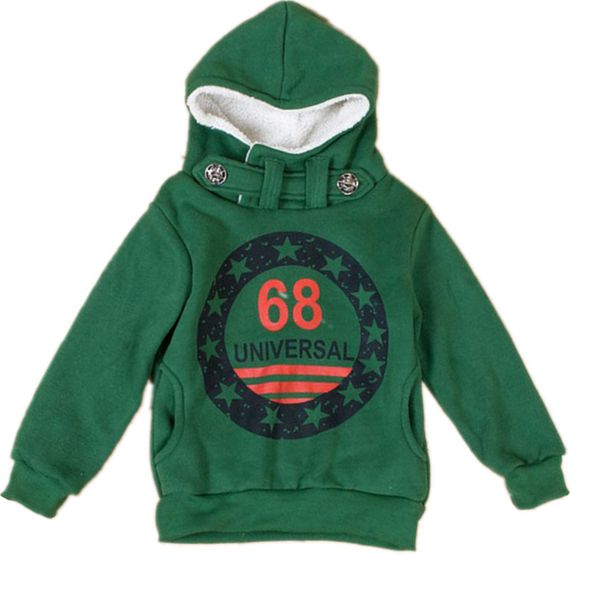 

fashion boys hoodies sweatshirt teen winter autumn fall kids clothes coat jackets children warm cotton clothes, Black