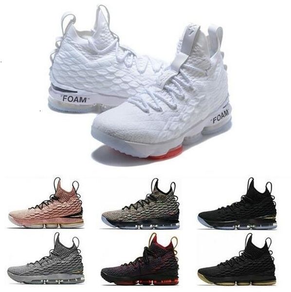 

2020 luxury ashes ghost 15 basketball shoes arrival sneakers 15s mens running sports outdoor designer shoes, Black