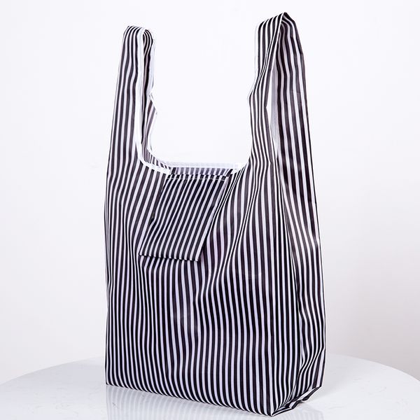 

three styles eco shopping bag fashion foldable reusable tote folding pouch convenient large-capacity storage bags new