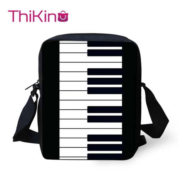 

thikin piano music shoulder messenger bag for girls crossbody phone bag for boys phone shopping bags mochila infantil