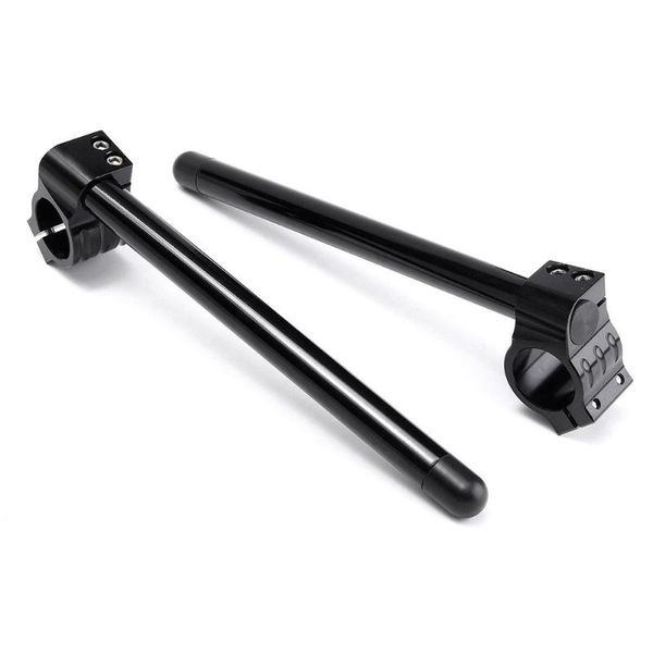 

1 pair universal tube for 35mm fork for cafe racer handgrip accessories handle bars portable clip-on motorcycle car durable