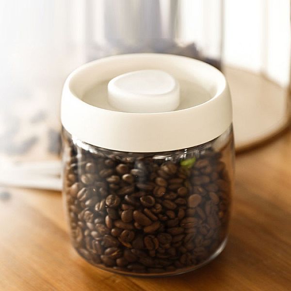 

storage bottles & jars coffee container sealed tank vacuum plastic candy snack box
