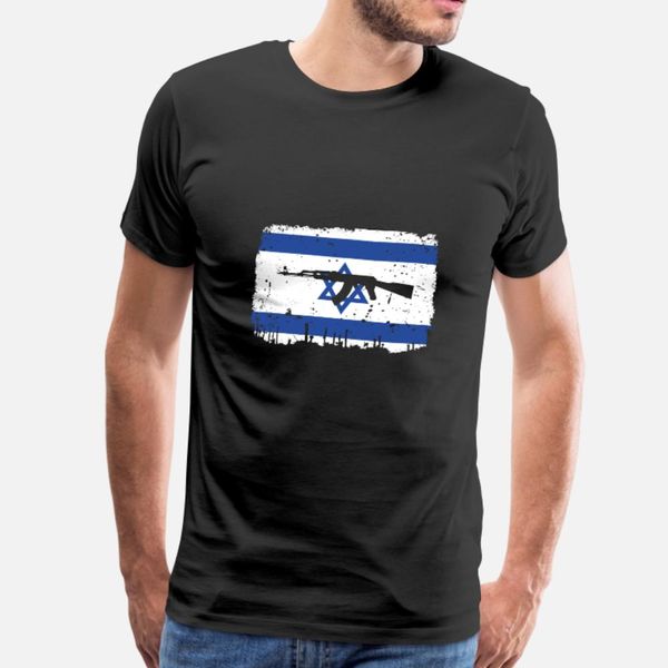 

homeland fight ak 47 heimat roots israel png t shirt men print 100% cotton round neck solid color loose fashion spring autumn unique shirt