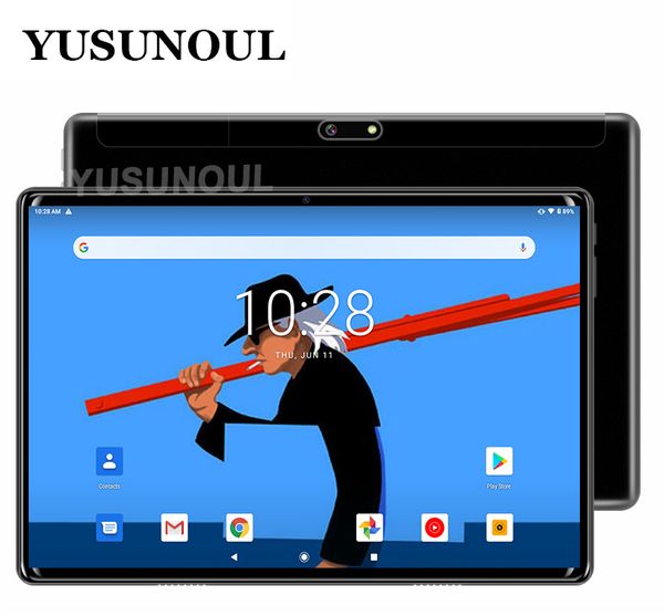 

tablet pc 2021 google play gifts android 9.0 super 10 inch 4g lte phone call 32/64gb rom 8 cores wifi gps tablette 10.1"
