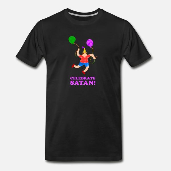 

celebrate satan satanic occult 666 t shirt men print 100% cotton s-xxxl male cute building summer family shirt