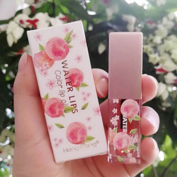 

nourishing color changing lip gloss transparent lip gloss makeup liquid lipstick plant transparent lips new arrival