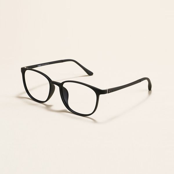 

w-135 super light fashion tr90 women etewear transparent eyewear frame retro brand computer glasses frame prescription glasses, Black