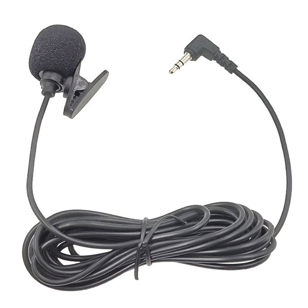 

1.2m lavalier lapel microphone professional grade omnidirectional mic condenser small mini perfect for recording