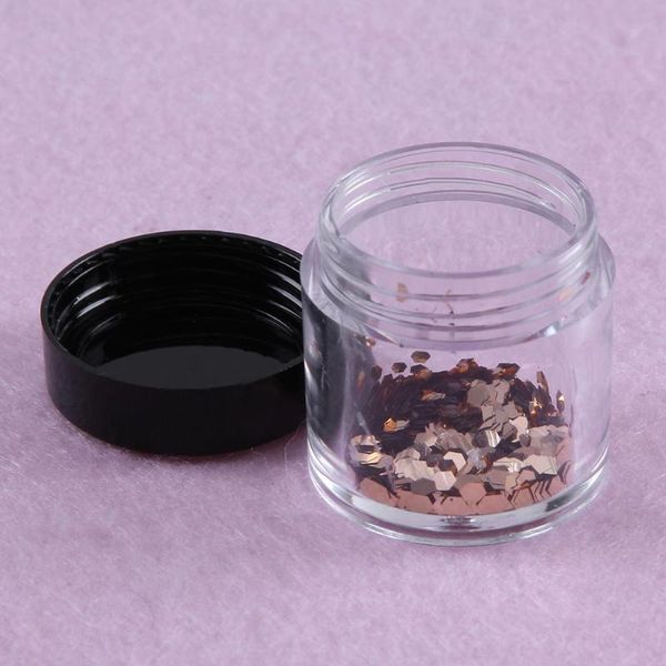 

10pcs empty makeup jar pots nail sequins rhinestones container box face skin cream cosmetic container